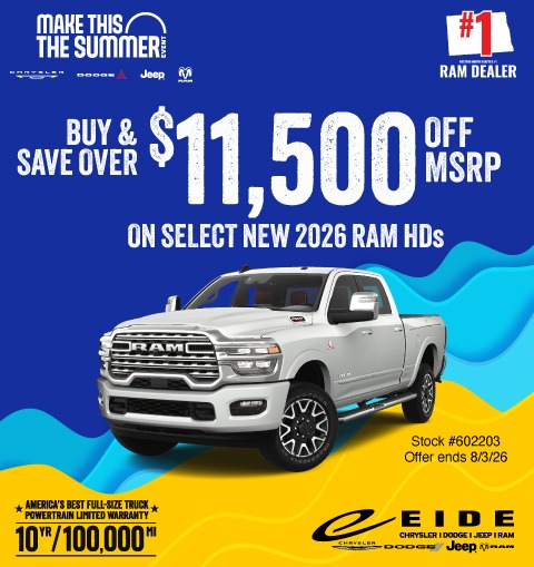 2026 RAM HDs